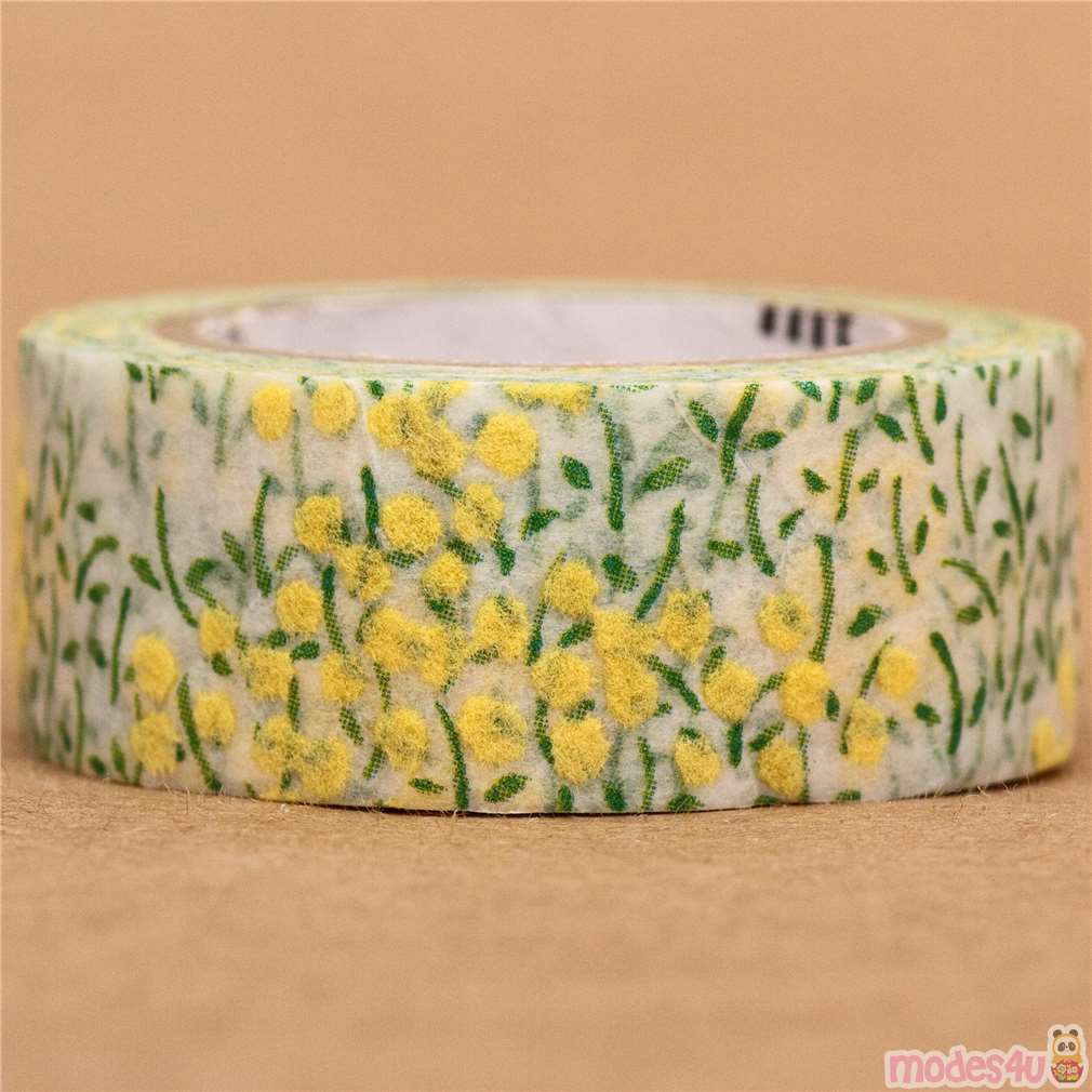 pretty flower mt fab Washi Tape deco tape Floral Tape Decorative