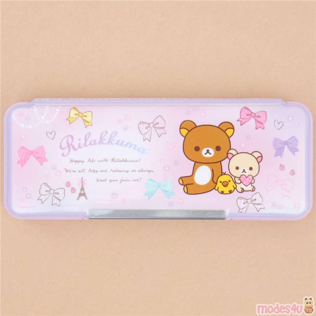 teddy bear pencil box