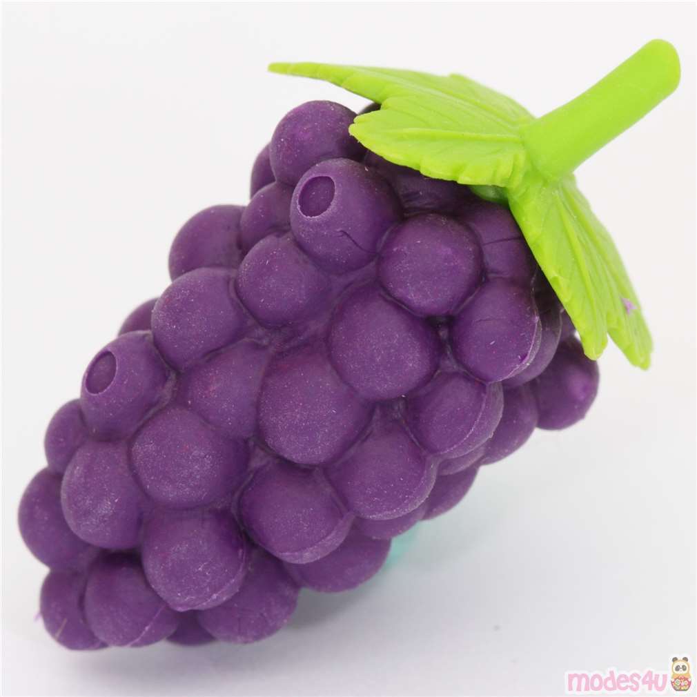 purple grapes eraser from Japan by Iwako - modeS4u