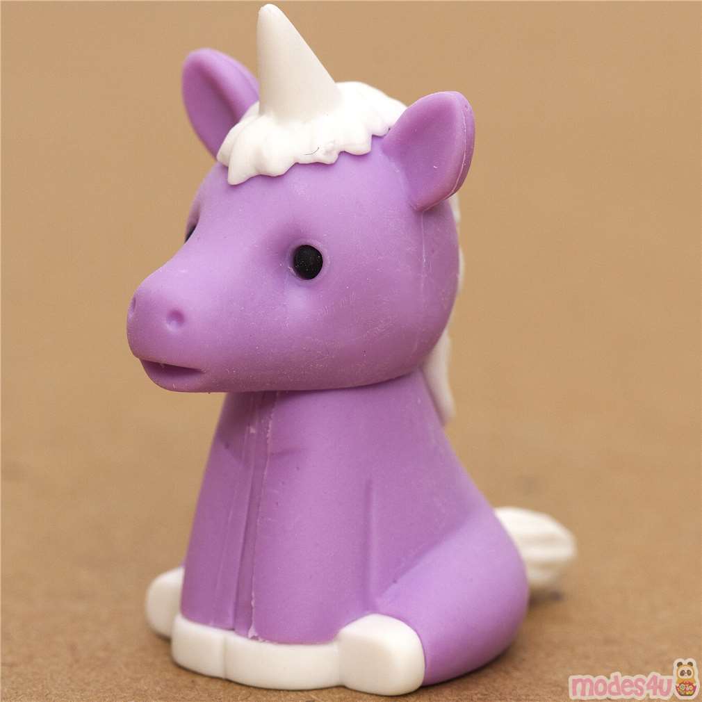 purple unicorn eraser by Iwako from Japan modeS4u