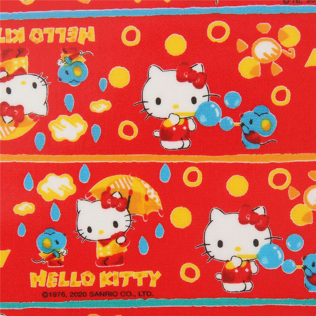 Hello Kitty Joey Stripe Fabric by Hello Kitty by Sanrio - modeS4u
