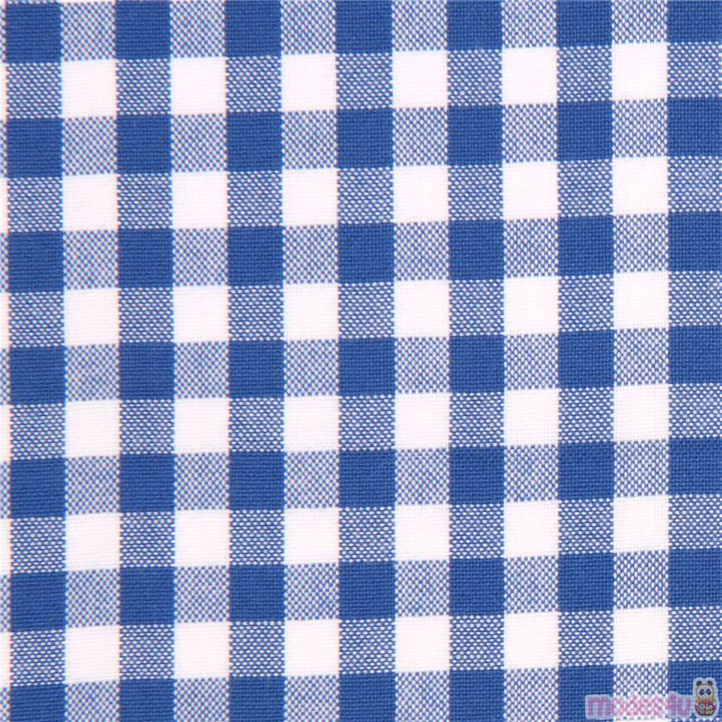 dark blue white checkered Robert Kaufman fabric Carolina Gingham modeS4u