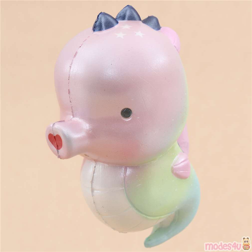scented rainbow seahorse animal squishy by Popularboxes_hk modeS4u