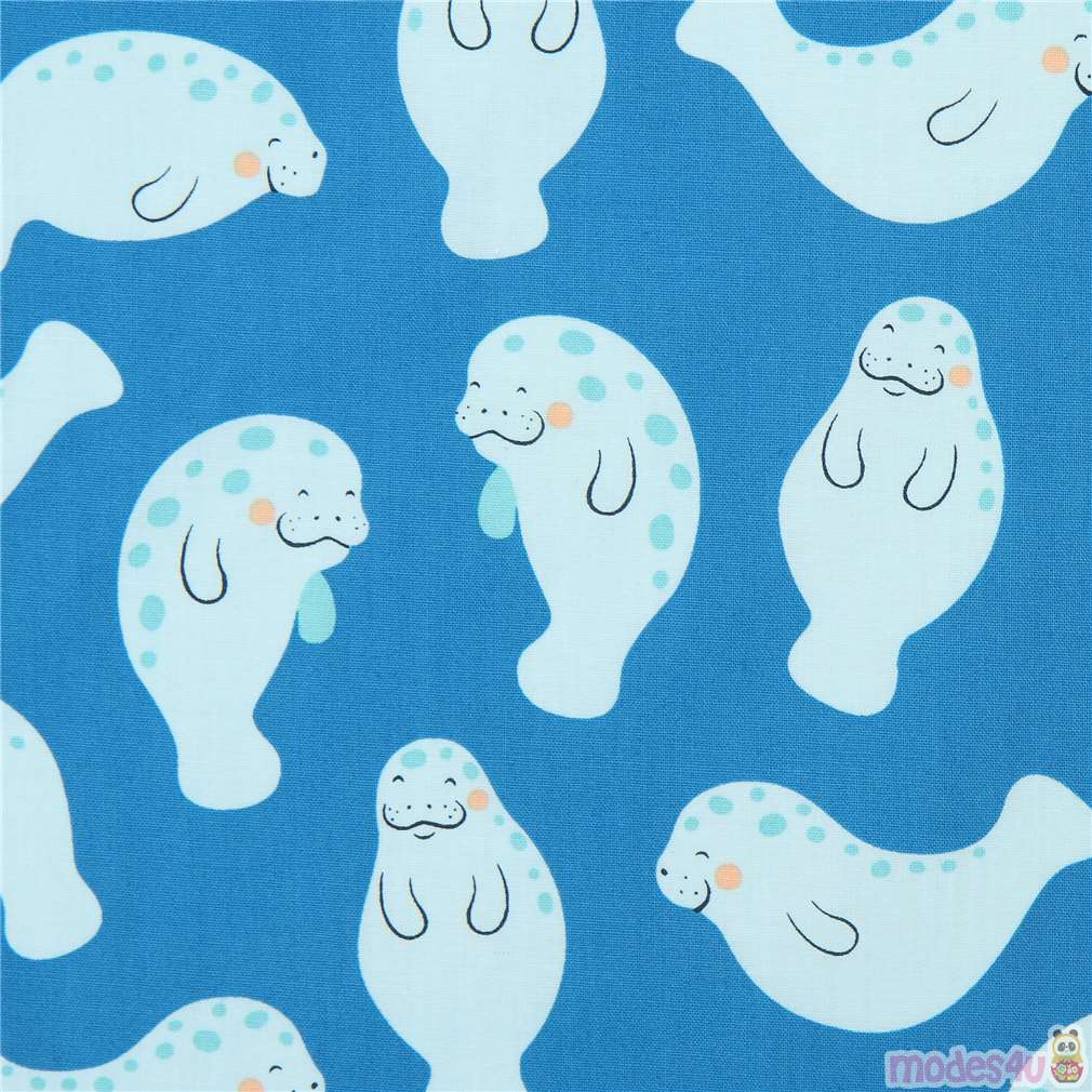 seal fabric by Robert Kaufman modeS4u Kawaii Shop