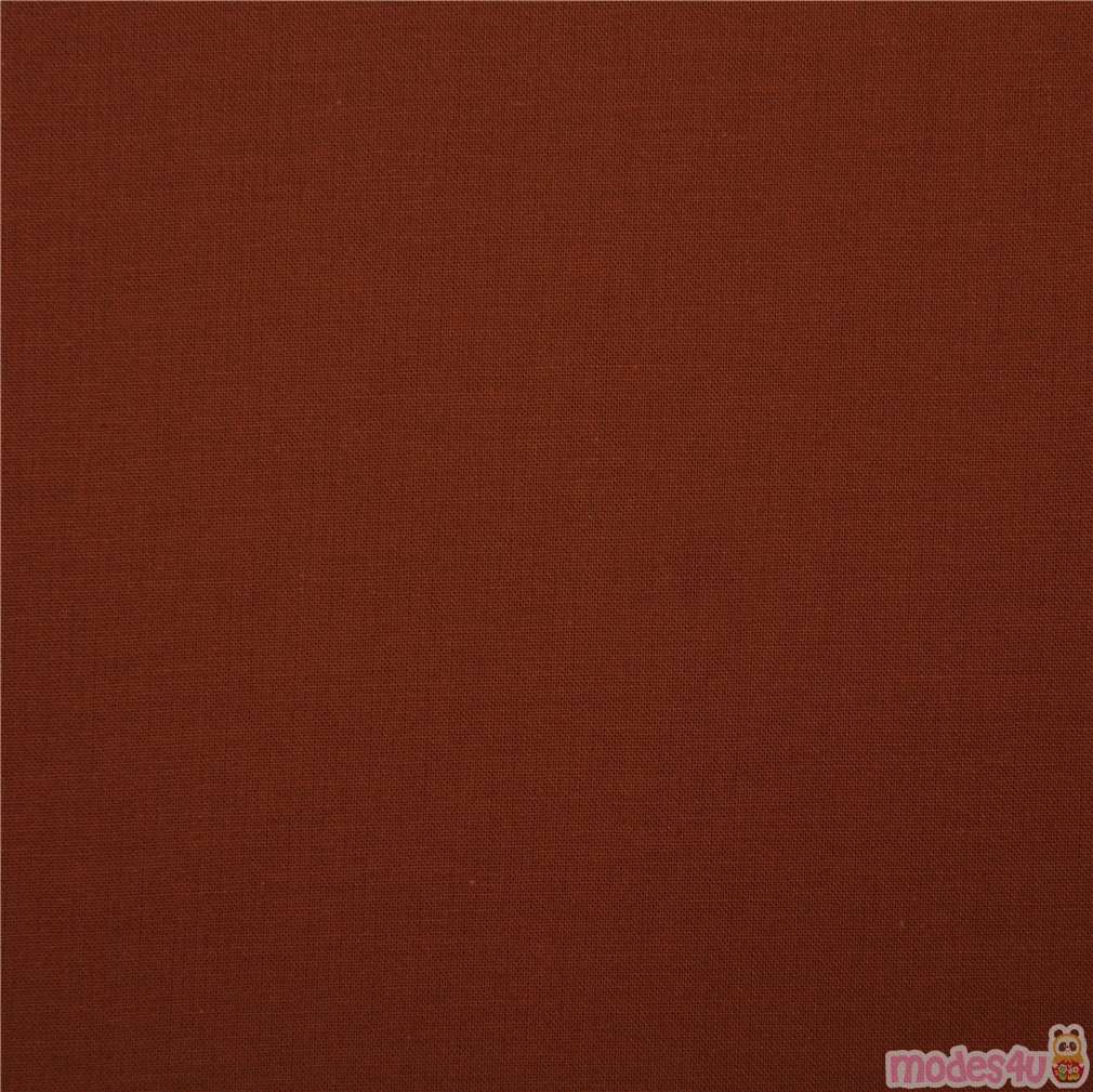 solid chestnut brown fabric Robert Kaufman USA Chestnut Fabric by