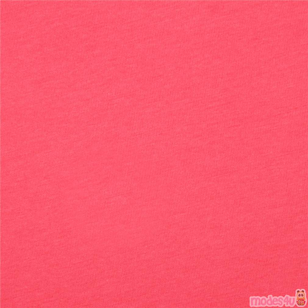 solid coral pink Robert Kaufman knit fabric Fabric by Robert Kaufman modeS4u