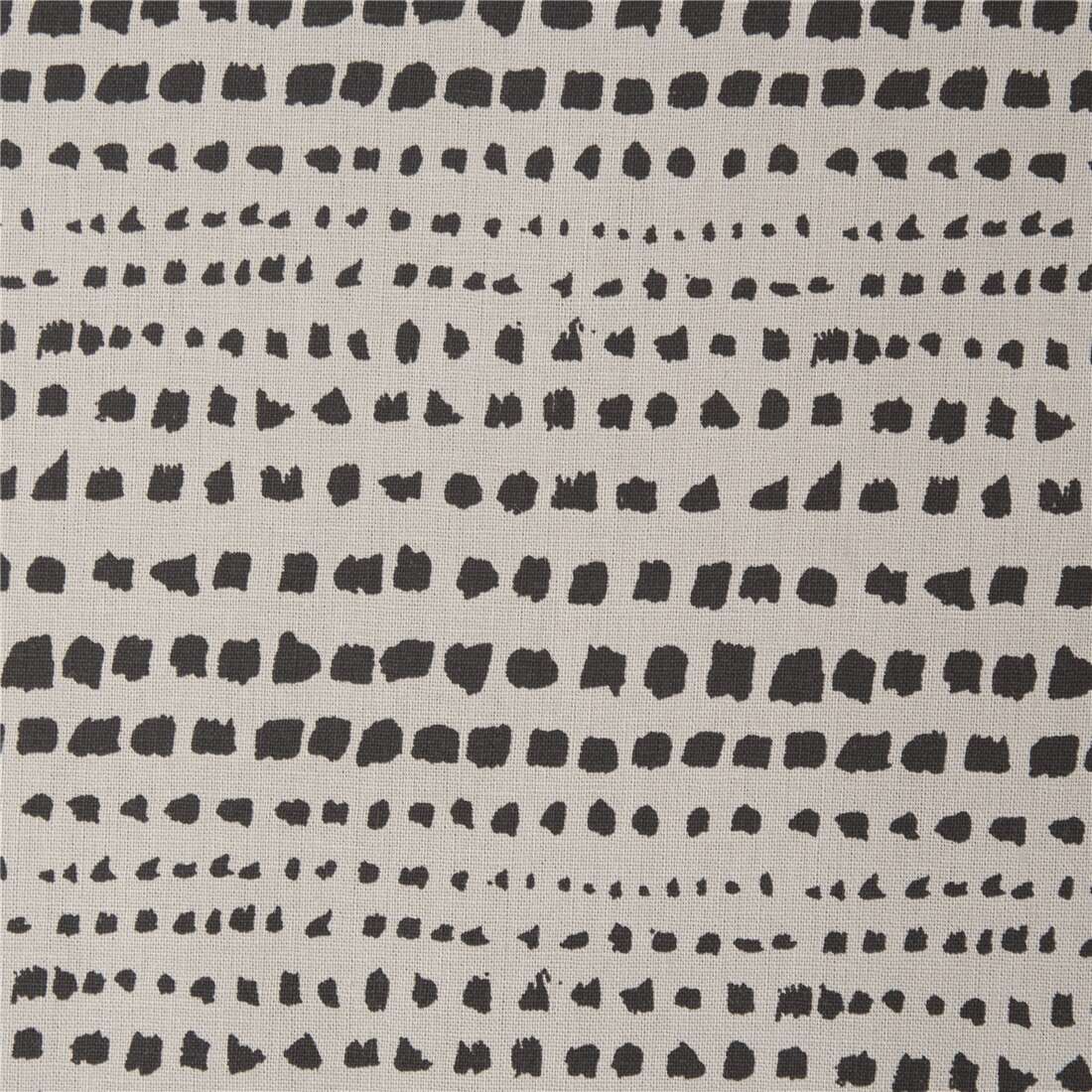 taupe Robert Kaufman linencotton fabric with brush strokes modeS4u