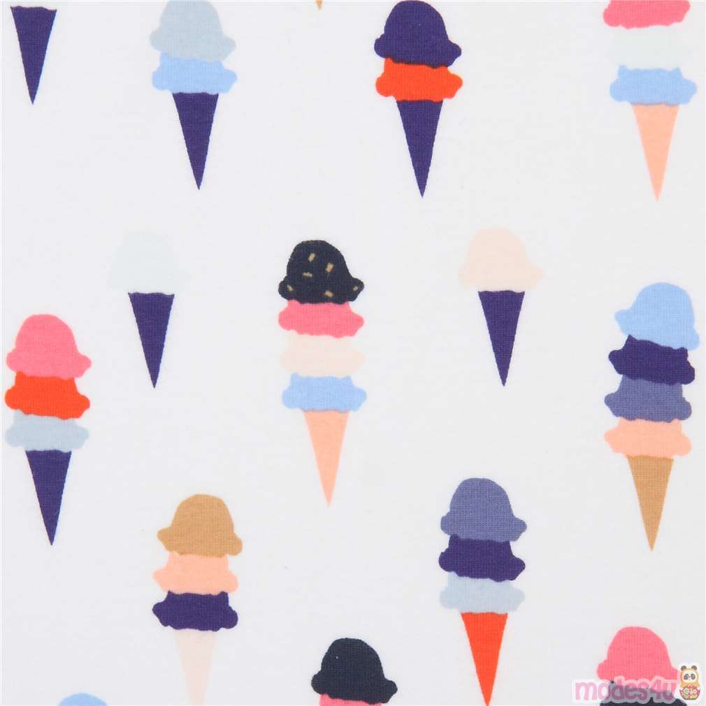 Remnant (35 x 150 cm) white knit fabric by Art Gallery Fabrics with