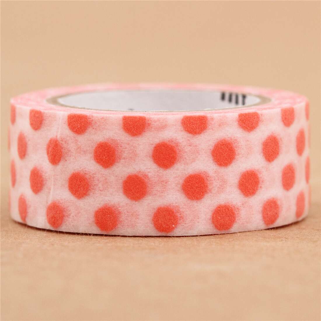 Gold Dots on Pink Wrapables Colorful Washi Masking Tape 