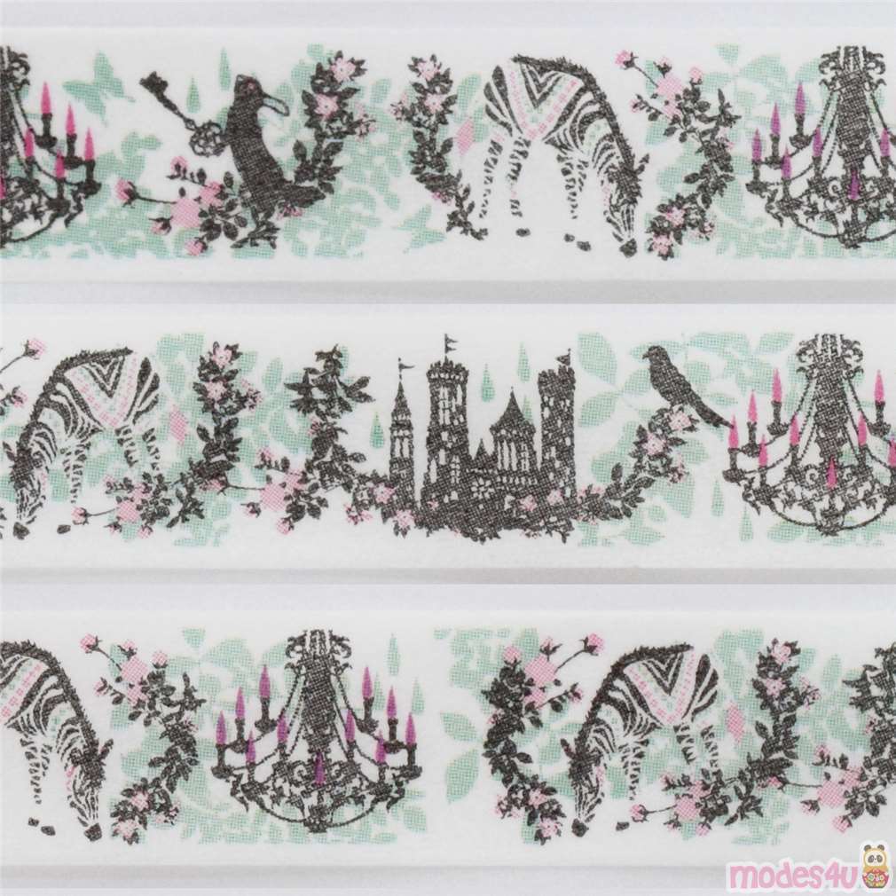 white zebra chandelier Tape deco tape modeS4u