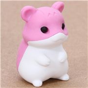 cute pink hamster eraser from Japan by Iwako - Animal Eraser - Eraser ...