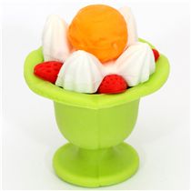 green parfait ice cream cup eraser Japan Iwako - Dessert Eraser ...