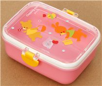 pink animals Bento Box Lunch Box kawaii - Bentos - Bento Boxes - Kawaii ...