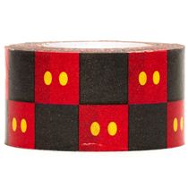 red and black checkered Paper Tape Mickey Mouse - Checker, Dots, Stars ...