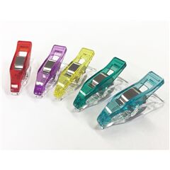 50 Mini-Stoffclips mit Aufbewahrungsbox von Clover von Japanese Indie