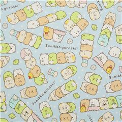 Sumikko Gurashi Rows and Stacks Fabric by San-X