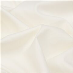 Tissu double gaze blanc uni coupon (coupon)