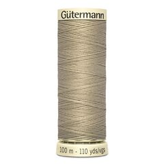 Gtermann Allesnher milchig brauner Nhfaden 131 von Gutermann