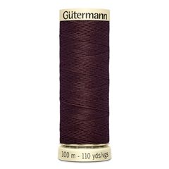 Fil  coudre Gtermann Sew-all acajou fonc n 175 par Gutermann