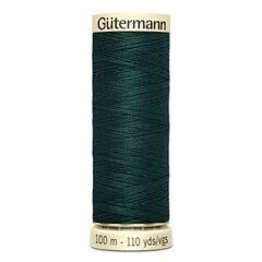 Gtermann Allesnher dunkelgrn-petrolfarbener Nhfaden 18 von Gutermann