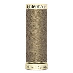 Fil  coudre Gtermann Sew-all marron dessert n 208 par Gutermann