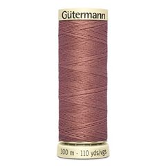 Gtermann Allesnher rosa-brauner Nhfaden 245 von Gutermann
