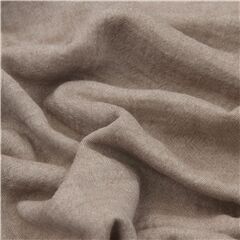 Taupe Doppel Gaze Stoff von Kokka