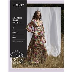 Patron de couture robe maxi-longue Beatrix par Liberty Fabrics