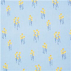 Miniature Mushrooms Mini Flower Fabric by Michael Miller