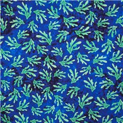 Herbes Marines parpilles Algues Tissu par Michael Miller