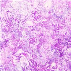Tissu rose-violet clair dgrad avec un imprim floral Tissu par Quilting Treasures