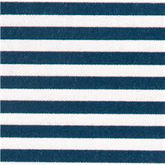Rayure Fine Bleu Marin Et Blanche Tissu par Timeless Treasures