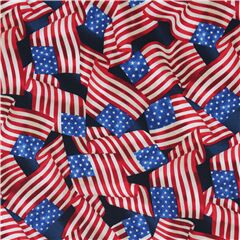 Tissu drapeaux des tats-Unis rouges bleus blancs rays Tissu par Timeless Treasures