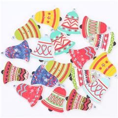 Bouton en forme de cloche multicolore - choisi au hasard par Japanese Indie