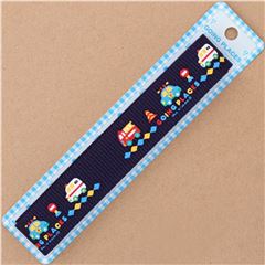 Dunkelblaues Polizeiauto Krankenwagen Feuerwehrauto Acrylfaser Band von Sanrio