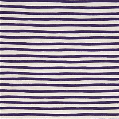 Rayures Ondules Peintes En Violet Fonc Tissu par Robert Kaufman