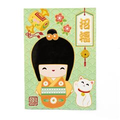 Kawaii Juego papel de carta mini con animal oso de Lemon Japón 