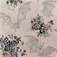 Angelas Attic Lace Bats Florals Remnant (Remnant)