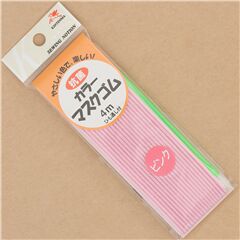 pink 4 m antibakterielle Gummikordel aus Japan von Japanese Indie
