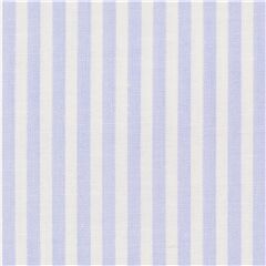 Rayure Fine Et troite Bleu Pervenche Ple Tissu par Japanese Indie