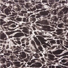 Tissu noir et gris motif de reflets de l'eau, effet piscine Tissu par Quilting Treasures