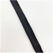 0.8cm wide elastic in black - modeS4u
