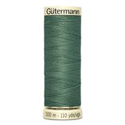 100m Sew-all dusty green white thread 553
