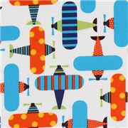 Tossed Colourful Aeroplanes