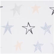 Pale Pastel Sketchy Stars