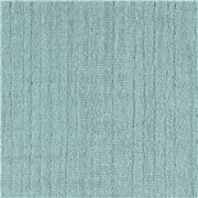 tessuto in mussola di cotone bambù tinta unita verde extra largo