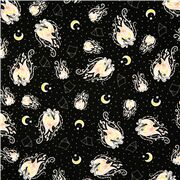 Feux De Camp Tentes Lune Et Étoiles