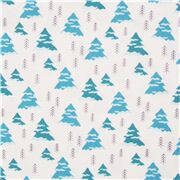 Christmas Trees Snow White Winter