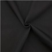 Cosmo fabric cotton solid black broadcloth