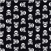 Crâne De Pirate Avec Os Croisés
